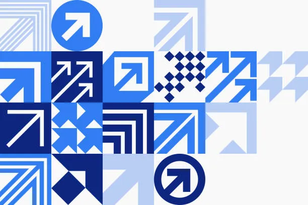 Абстрактная технологическая иллюстрация